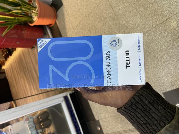 New Tecno Camon 30S 128 GB Black - thumbnail 2