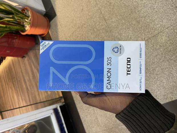 New Tecno Camon 30S 128 GB Black - main view