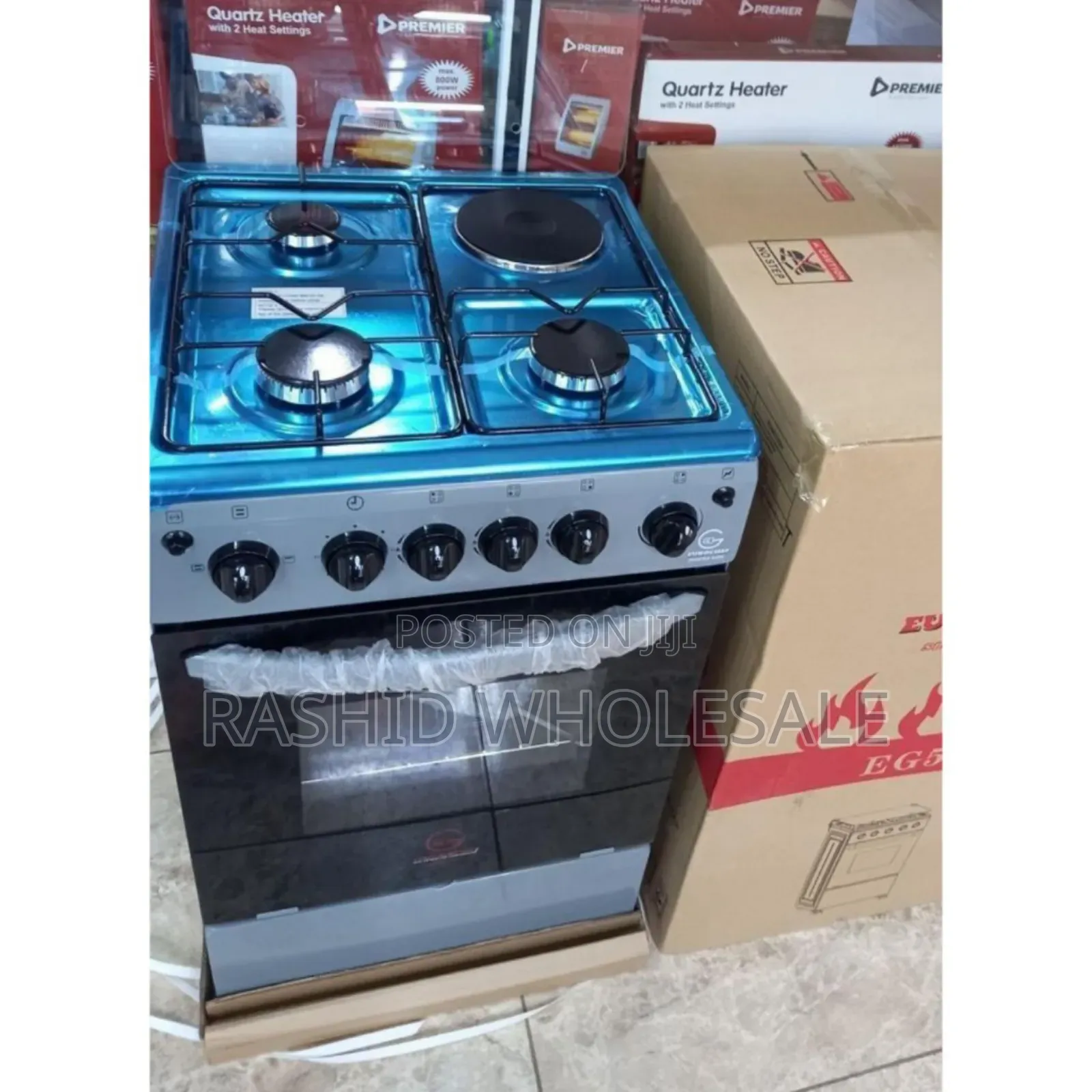 Cooker 50*55 Eurochef Standing Cooker. 3+1