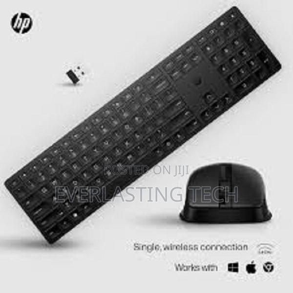 HP 650 Wireless Keyboard and Mouse Combo - Black - 4R013AA