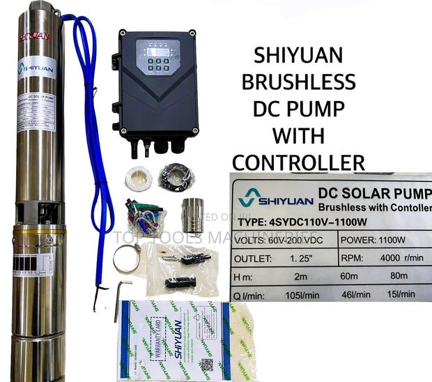 Brushless Dc Submersible Waterpump 80mtr 1100w - main view