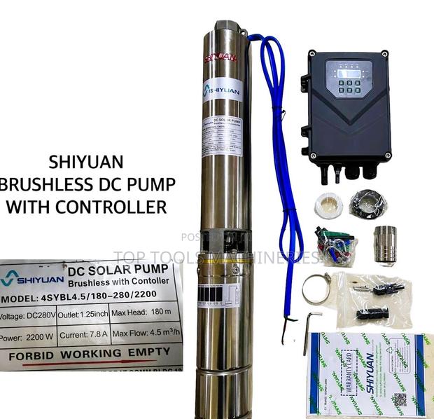 Shiyuan 180m Dc Solar Waterpump With Controller - main view
