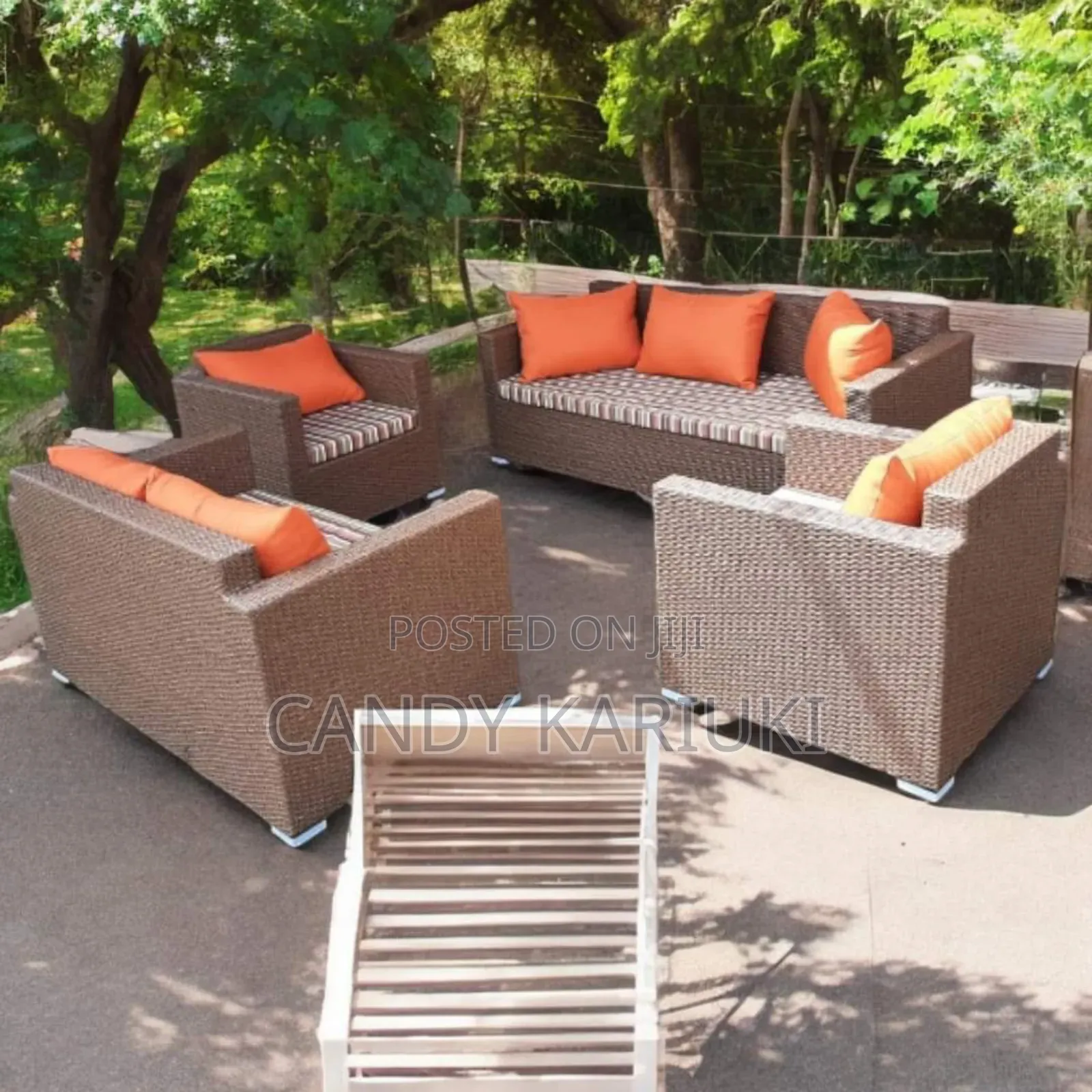 Garden 7 Seater Spacious Sofa Set