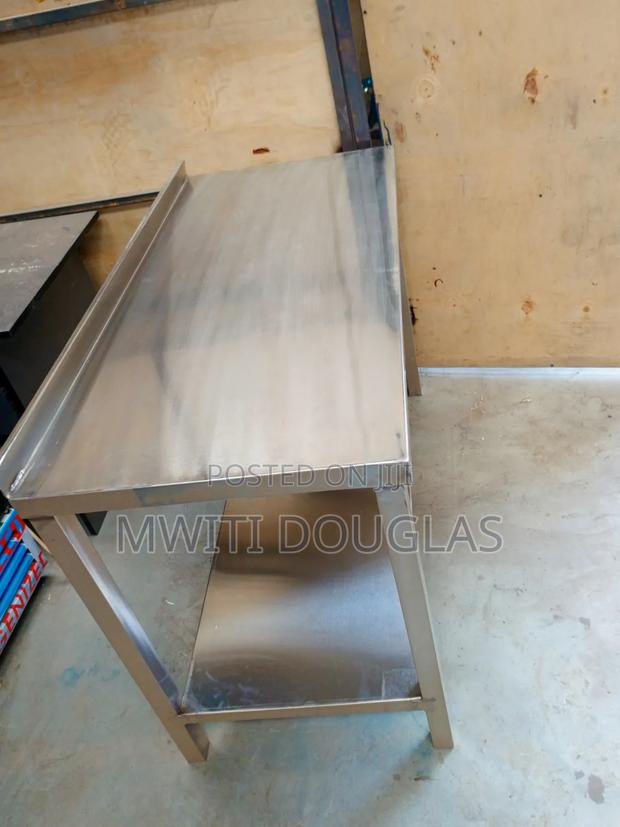 7x2 Tits Smooth Stainless Working Table - main view