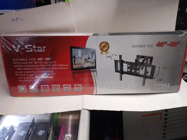 New v-Star Double Arm Tv Mount - main view
