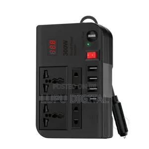 300W Car Power Inverter Dc to Ac 12V to 220V