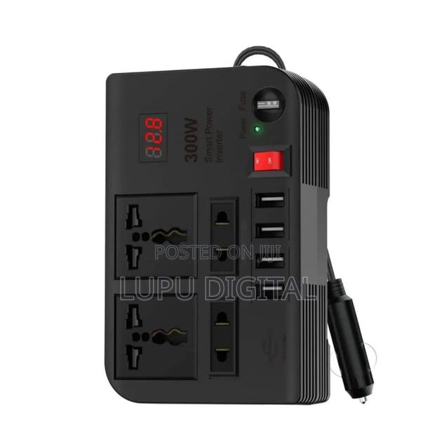 300w Car Power Inverter Dc to Ac 12v to 220v
