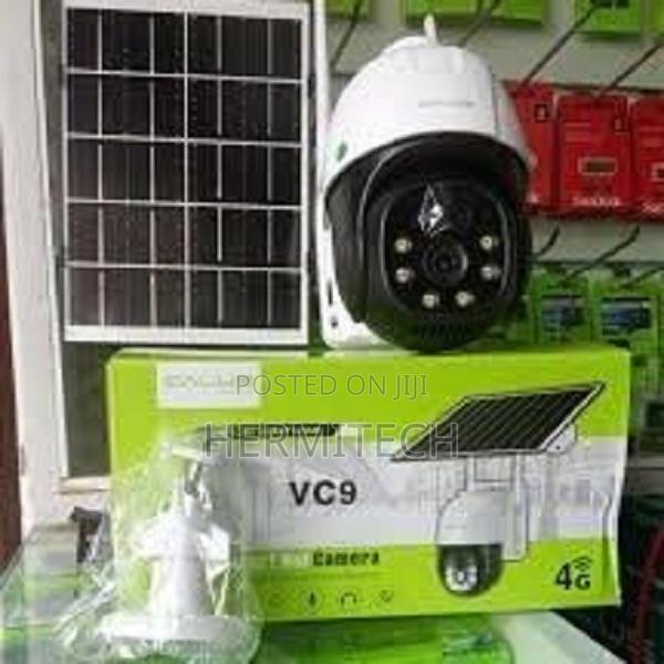 Rotating 4G SIM CARD Solar Powered CCTV Camera PTZ + Install - thumbnail 3