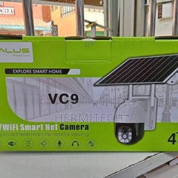 Rotating 4G SIM CARD Solar Powered CCTV Camera PTZ + Install - thumbnail 4