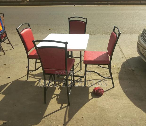 Magnificent Four Seater With a Marble Top Table for Hotel