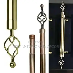Single Curtain Rods Adjustable