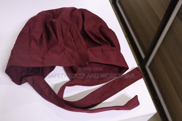 Chef Work Hat Red - thumbnail 3