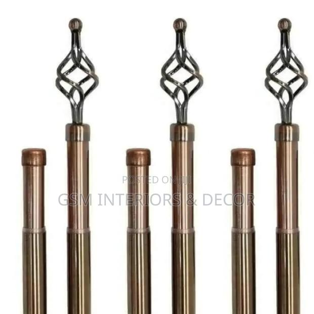Curtain Rods Curtain Rods Copper Brown - main view
