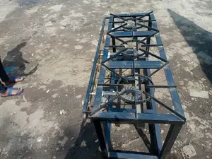 Commercial Mild Steel 3 Gas Burner Cooker