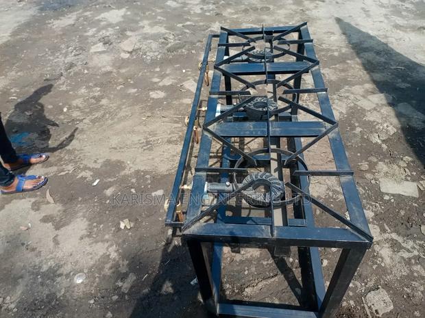 Commercial Mild Steel 3 Gas Burner Cooker