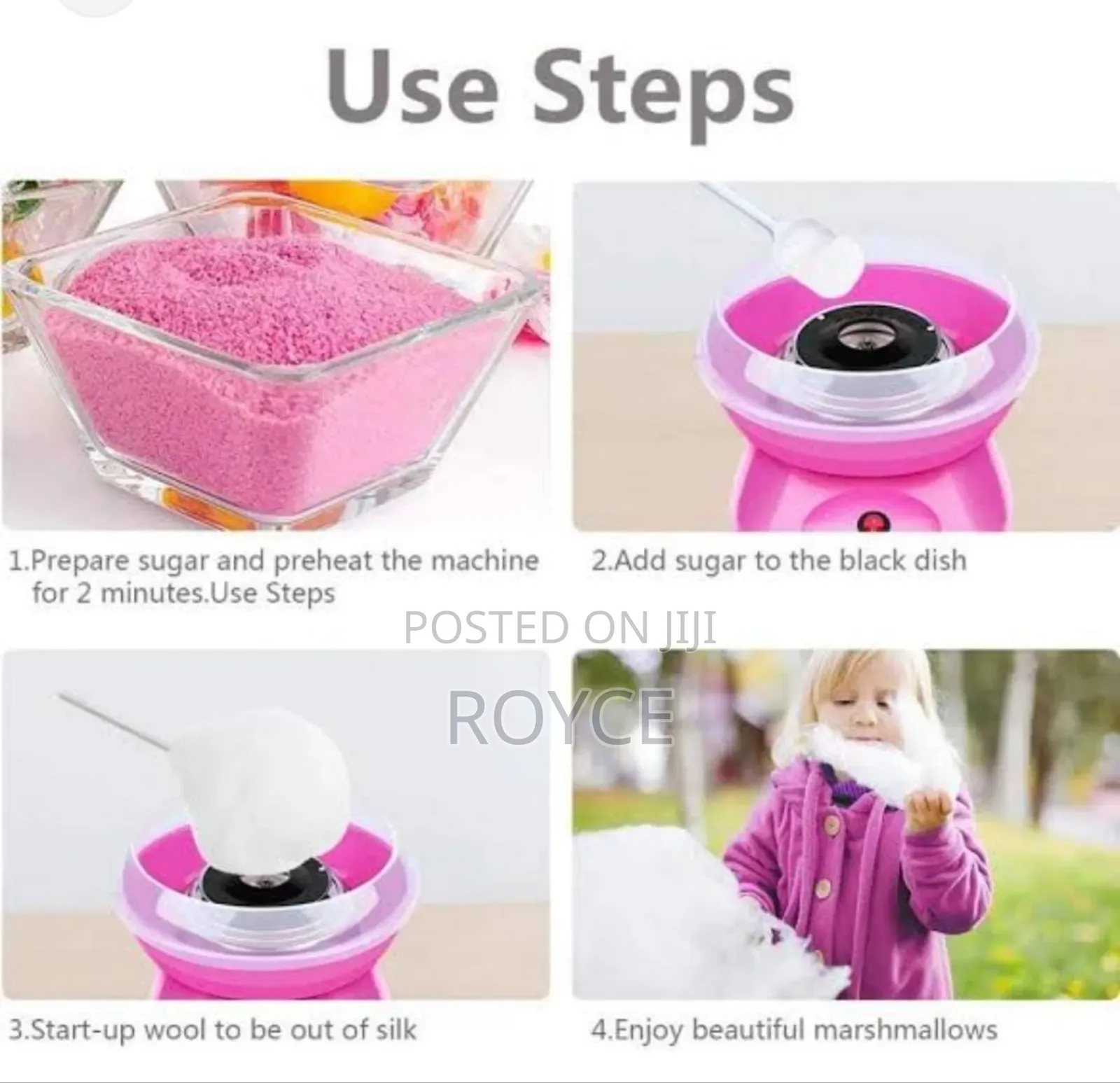Mini Cotton Candy Maker-500w