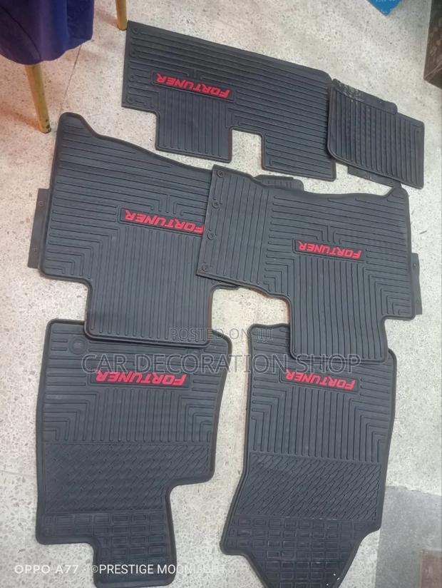 Fortuner 7 Seater Branded Floor Mats