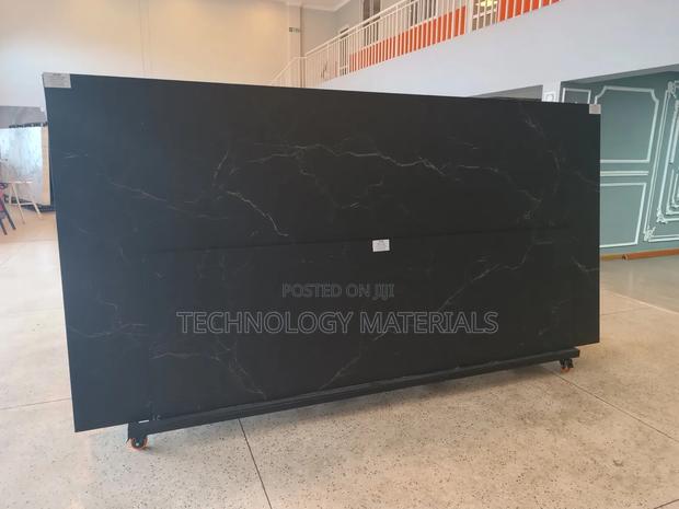 Black Ice Age Island Sintered Stone