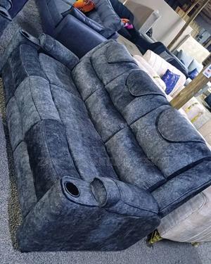 Leather Semi-Recliner Sofas - thumbnail 2