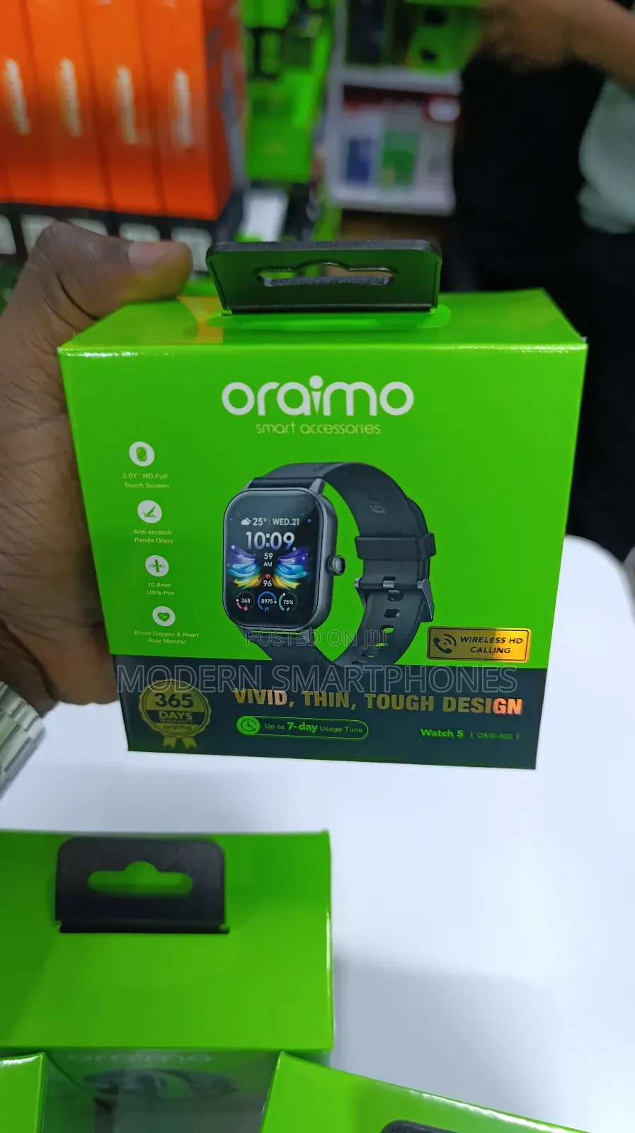 ORAIMO Watch 5 Vivid Thin Tough Design Smartwatch