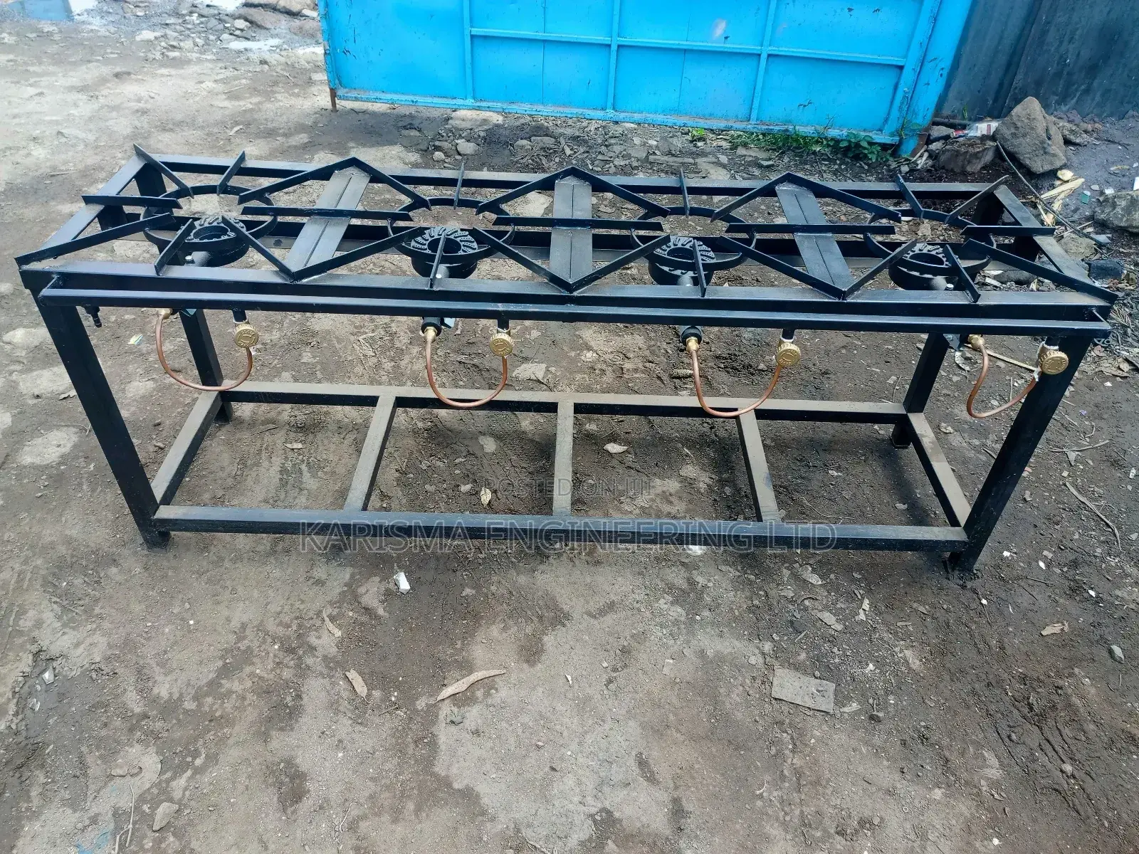 4 Burner Low Pressure Mild Steel Cooker