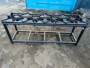 4 Burner Low Pressure Mild Steel Cooker