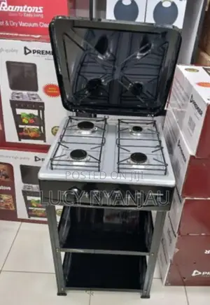 4 Burner Gas Cooker Floor Standing