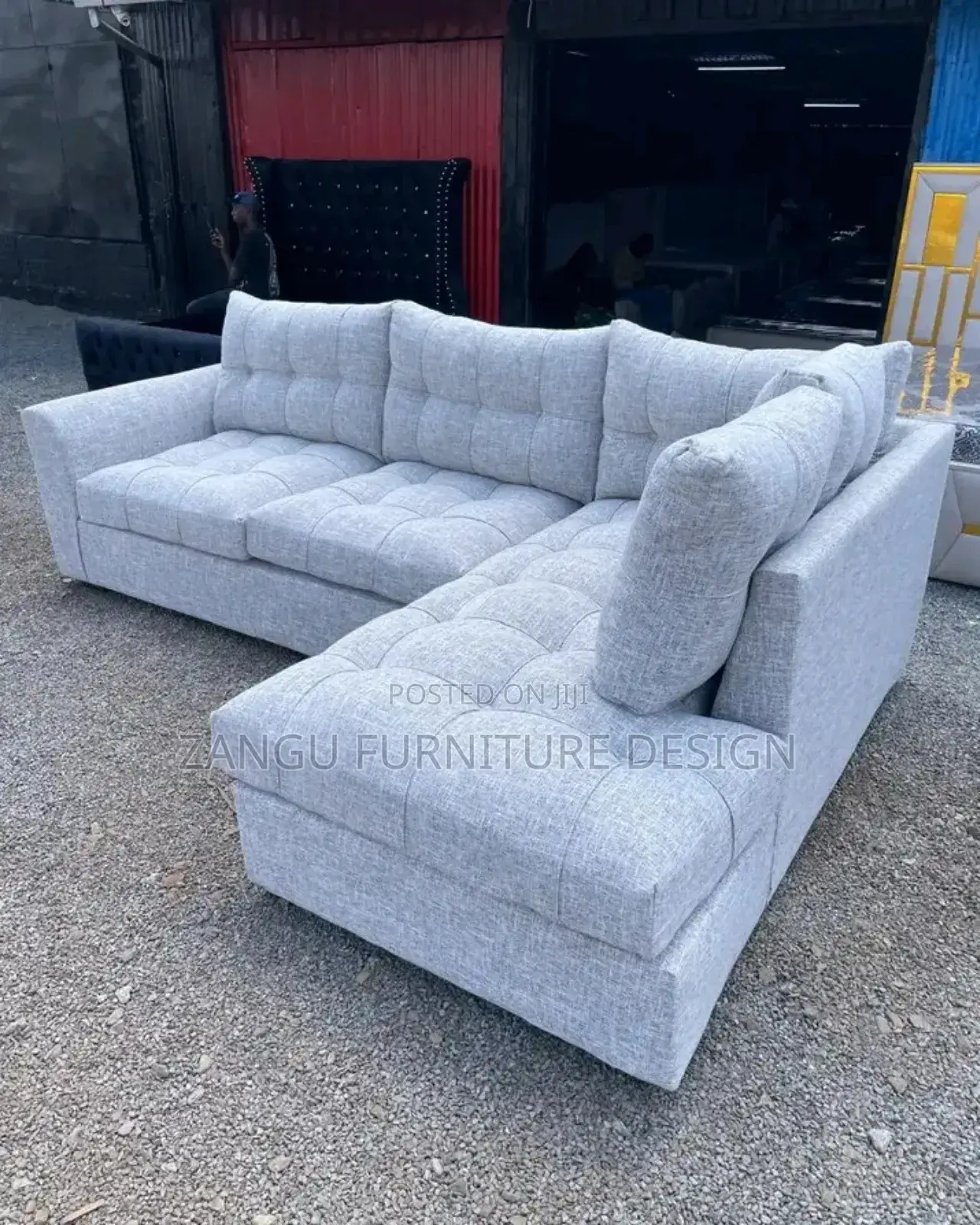 Corner Sofas With Fiber Cushions