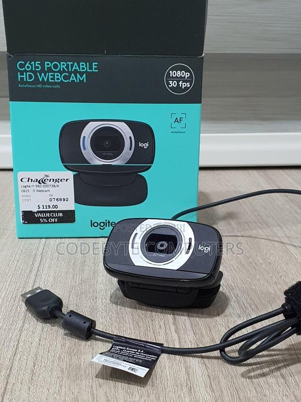 Logitech C615 Full HD 1080P Resolution Webcam - main view