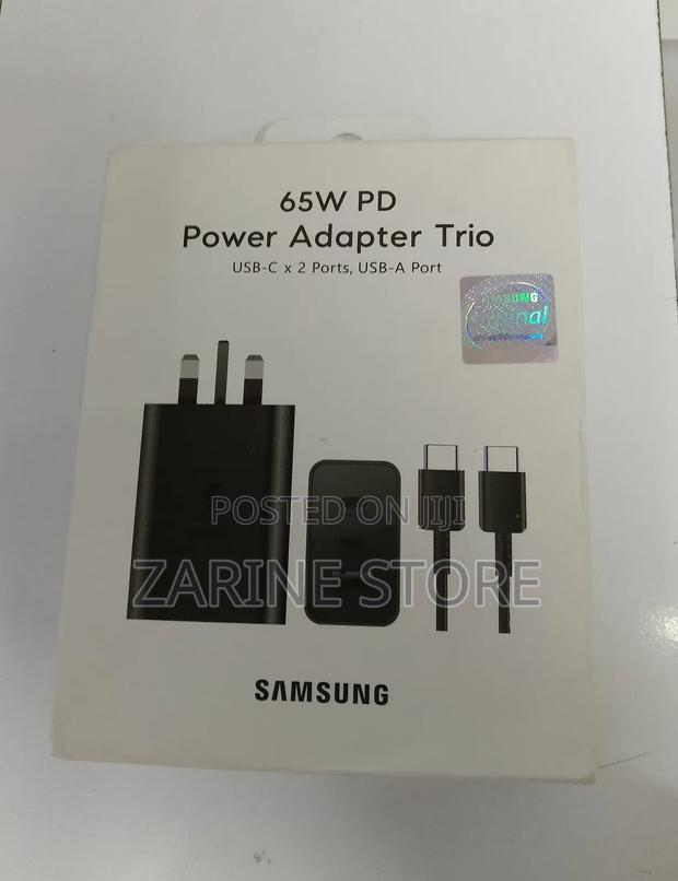 Original Samsung 65 Watts Power Adapter With C-C Cable - main view