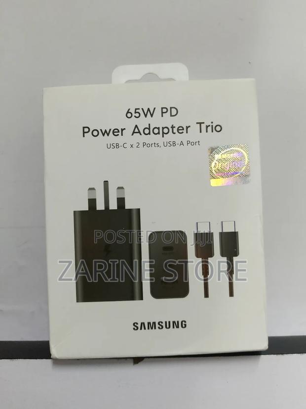Original Samsung 65 Watts Power Adapter With C-C Cable - thumbnail 3
