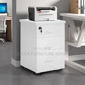 Cabinets:Mobile Pedestal Storage Cabinet With 3-Drawers