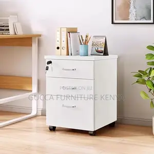 Cabinets:Mobile Pedestal Storage Cabinet With 3-Drawers