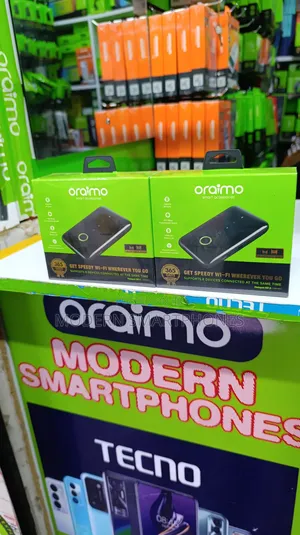 Oraimo Hotspot 150mbps 4G Mobile Hotspot
Portable Mifi