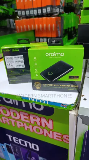 Oraimo Hotspot 150mbps 4G Mobile Hotspot
Portable Mifi