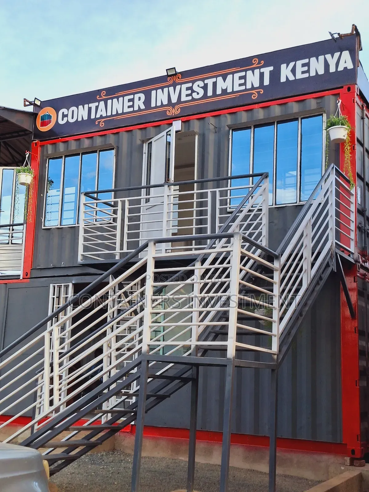 Container Offices - Modern and Very Aestetically Pleasing.