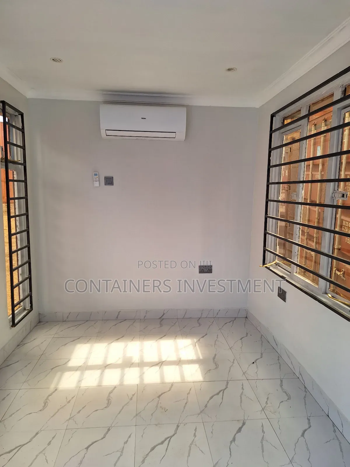 Container Offices- 40ft Into 3 Offices
