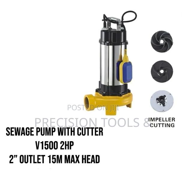 Sewage Pump With Impeller Cutter 2inch 2hp