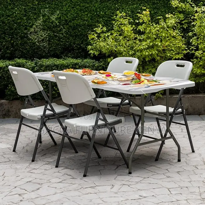 Office Chairs:White Patio Foldable Stackable Chair