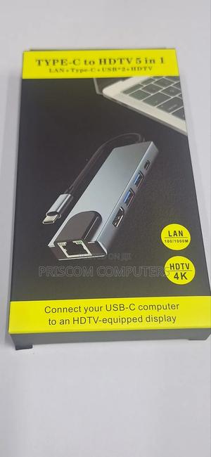 Type C To Hdmi Adapter 5 In 1 Type C Docking Station - thumbnail 2