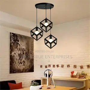 3 in 1 Square Hanging Pendants Lights Ew8k