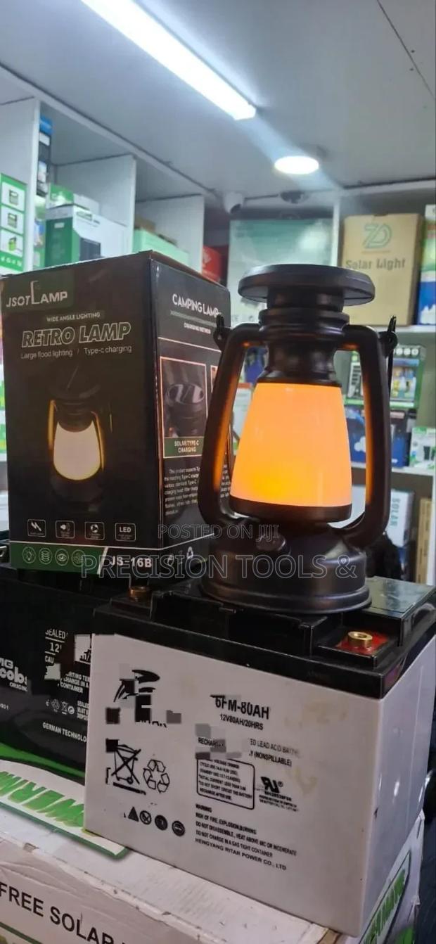 Jsort Camping Retro Lamp