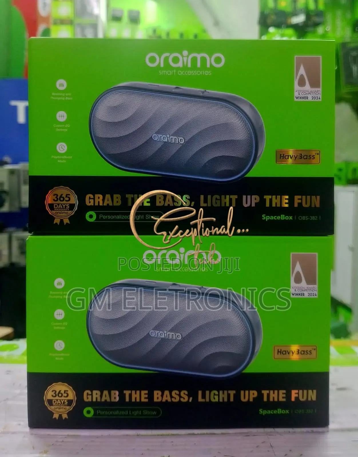 Oraimo Spece Box Obs-382. Bluetooth Speaker