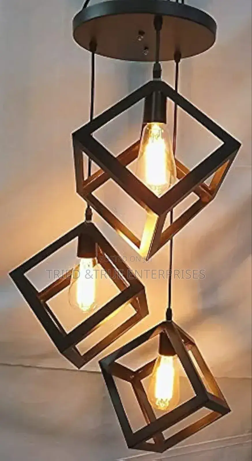 Vintage Ceiling Light 3 in 1 Hanging Pendants Khg5
