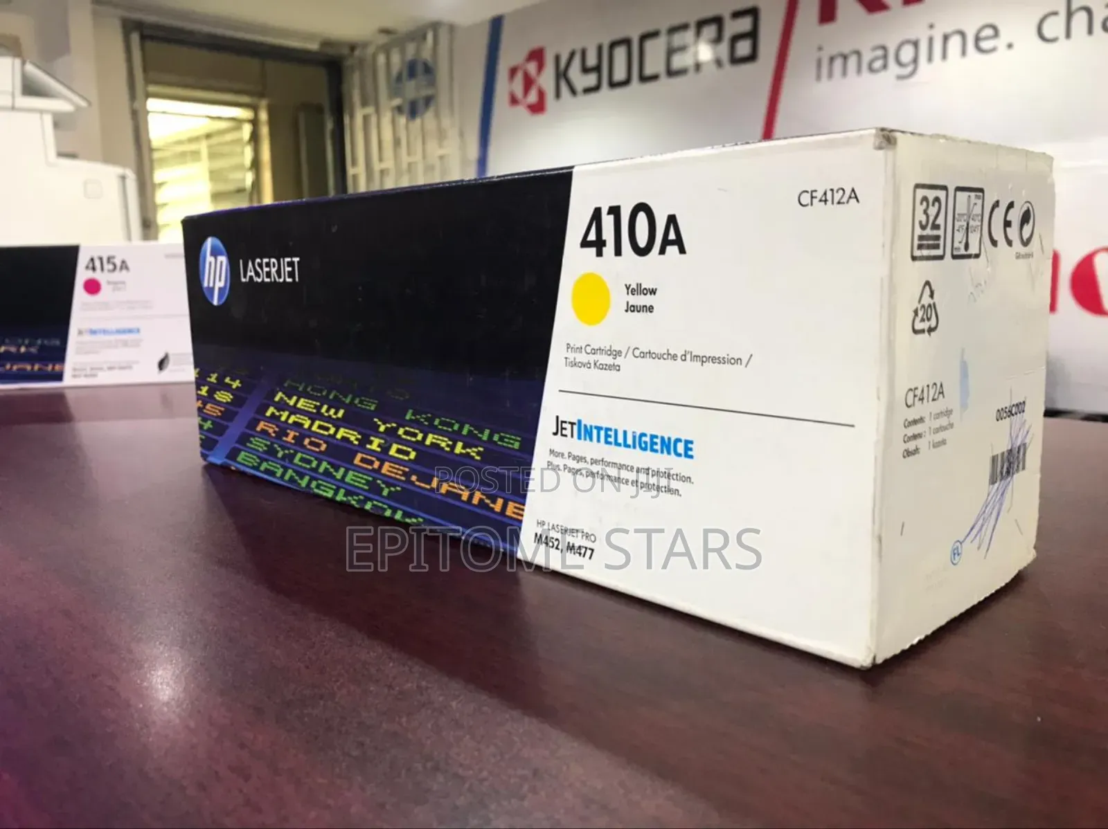 Elegant HP 410A Yellow (CF412A) Original Laserjet Toner