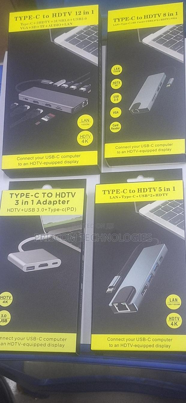 Type C To Hdmi Adapter Type C Docking Station - thumbnail 2