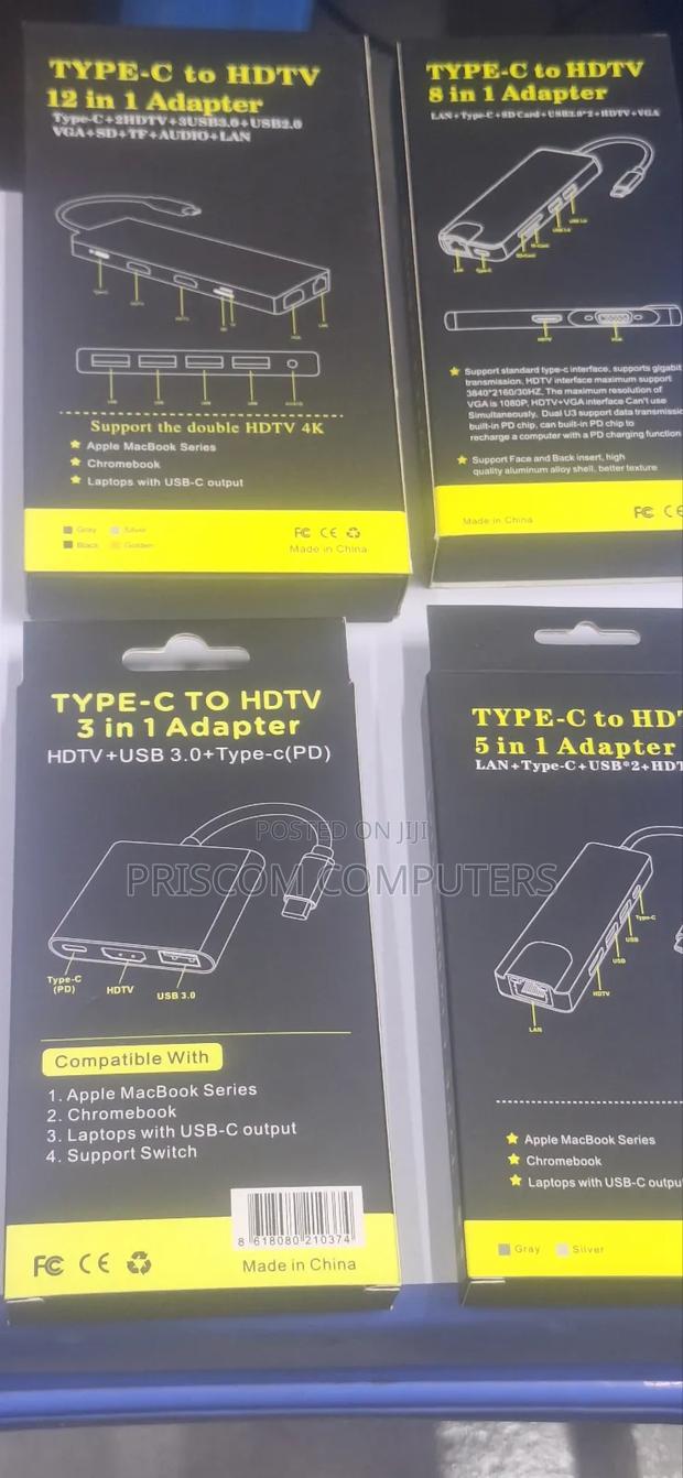 Type C To Hdmi Adapter Type C Docking Station - thumbnail 3