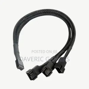 4-Pin 3-Way PWM Case Fan Splitter