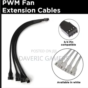 4-Pin 3-Way PWM Case Fan Splitter