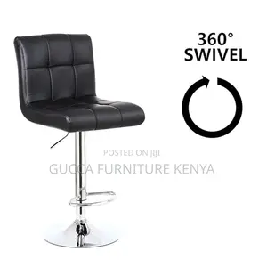 Home Chairs:Homall Modern Adjustable Leather Bar Stool
